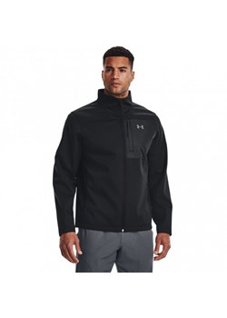 Męska kurtka treningowa Under Armour  Shield Jacket - czarna ze sklepu Sportstylestory.com w kategorii Kurtki męskie - zdjęcie 175658757