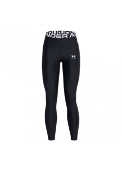 Damskie legginsy treningowe Under Armour Heatgear Rib Legging - czarne ze sklepu Sportstylestory.com w kategorii Spodnie damskie - zdjęcie 175658787