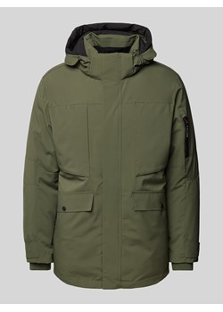 Parka o kroju regular fit z odpinanym kapturem i funkcją wodoodporną ze sklepu Peek&Cloppenburg  w kategorii Kurtki męskie - zdjęcie 175661378