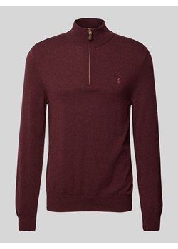 Bluza z kołnierzem z wyhaftowanym logo ze sklepu Peek&Cloppenburg  w kategorii Bluzy męskie - zdjęcie 175661765