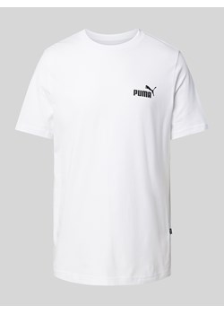 T-shirt z nadrukiem z logo ze sklepu Peek&Cloppenburg  w kategorii T-shirty męskie - zdjęcie 175662016