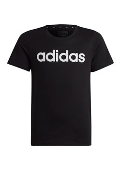 Koszulka juniorska Essentials Linear Logo Cotton Slim Adidas ze sklepu SPORT-SHOP.pl w kategorii T-shirty chłopięce - zdjęcie 175663616