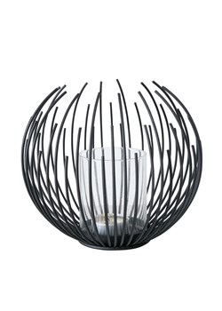 Boltze Świecznik "Cylon" w kolorze czarnym - wys. 16 cm ze sklepu Limango Polska w kategorii Świeczniki - zdjęcie 175663975