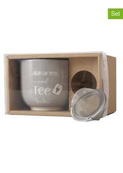 Boltze 2-częściowy zestaw w kolorze szarym ze sklepu Limango Polska w kategorii Dzbanki i zaparzacze - zdjęcie 175664698