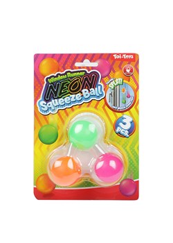 Toi-Toys Piłeczki (3 szt.) &quot;Squeeze Ball&quot; w różnych kolorach - 3+ ze sklepu Limango Polska w kategorii Zabawki - zdjęcie 175672617