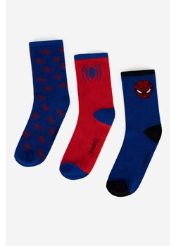 Skarpetki Spiderman ACCCS-AW24-224SPRMV-A (3-PACK) ze sklepu ccc.eu w kategorii Skarpetki dziecięce - zdjęcie 175673795