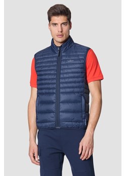 AERONAUTICA MILITARE Granatowy bezrękawnik Ultralight Quilted Vest, Wybierz rozmiar 50 ze sklepu outfit.pl w kategorii Kamizelki męskie - zdjęcie 175678686