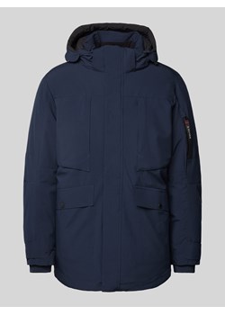 Parka o kroju regular fit z odpinanym kapturem i funkcją wodoodporną ze sklepu Peek&Cloppenburg  w kategorii Kurtki męskie - zdjęcie 175679466