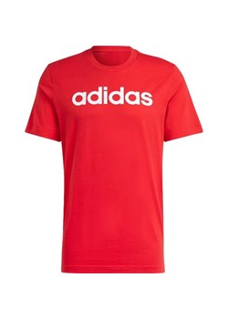 Koszulka męska Essentials Single Jersey Linear Embroidered Logo Adidas ze sklepu SPORT-SHOP.pl w kategorii T-shirty męskie - zdjęcie 175686449