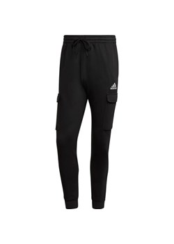 Spodnie dresowe męskie Essentials Fleece Regular Tapered Cargo Adidas ze sklepu SPORT-SHOP.pl w kategorii Spodnie męskie - zdjęcie 175686568