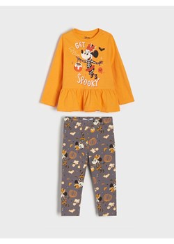 Sinsay - Komplet dzianinowy Myszka Minnie - pomarańczowy ze sklepu Sinsay w kategorii Komplety niemowlęce - zdjęcie 175689988