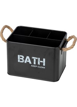 Wenko Pudełko &quot;Gara&quot; w kolorze czarnym - 19 x 12,5 x 13 cm ze sklepu Limango Polska w kategorii Akcesoria i przechowywanie - zdjęcie 175696358