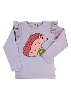 Småfolk Koszulka &quot;Hedgehog&quot; w kolorze fioletowym ze sklepu Limango Polska w kategorii T-shirty chłopięce - zdjęcie 175698987