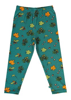Småfolk Legginsy &quot;Autumn&quot; w kolorze niebieskim ze wzorem ze sklepu Limango Polska w kategorii Spodnie męskie - zdjęcie 175698997