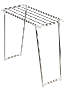 Wenko Suszarka w kolorze srebrno-białym - 87 x 79 x 39 cm ze sklepu Limango Polska w kategorii Akcesoria łazienkowe - zdjęcie 175699167