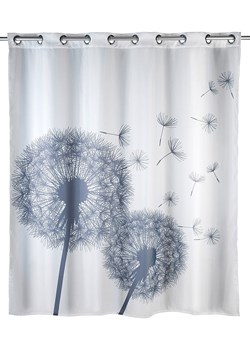 Wenko Zasłona prysznicowa &quot;Astera Flex&quot; w kolorze biało-szarym - 200 x 180 cm ze sklepu Limango Polska w kategorii Akcesoria łazienkowe - zdjęcie 175699805