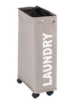 Wenko Kosz &quot;Laundry&quot; w kolorze szarobrązowym na pranie - 43 l ze sklepu Limango Polska w kategorii Akcesoria łazienkowe - zdjęcie 175704575