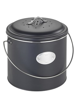 Wenko Pojemnik &quot;Nero&quot; w kolorze czarnym na kompost - 6 l ze sklepu Limango Polska w kategorii Kosze na śmieci - zdjęcie 175706149