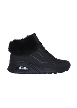 SKECHERS Buty damskie Uno Fall Air czarne ze sklepu taniesportowe.pl w kategorii Śniegowce damskie - zdjęcie 175708235