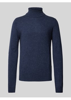 Sweter z dzianiny z golfem ze sklepu Peek&Cloppenburg  w kategorii Swetry męskie - zdjęcie 175715069