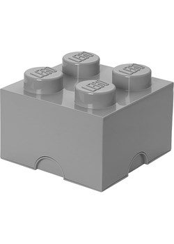 LEGO Pojemnik &quot;Brick 4&quot; w kolorze szarym - 25 x 18 x 25 cm ze sklepu Limango Polska w kategorii Pojemniki kuchenne - zdjęcie 175716399