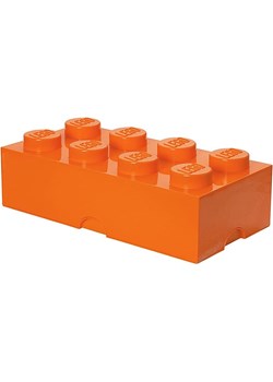 LEGO Pojemnik &quot;Brick 8&quot; w kolorze pomarańczowym - 50 x 18 x 25 cm ze sklepu Limango Polska w kategorii Kosze i pudełka na zabawki - zdjęcie 175716408
