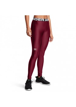 Damskie legginsy treningowe Under Armour UA HG Authentic Legging - czerwone ze sklepu Sportstylestory.com w kategorii Spodnie damskie - zdjęcie 175720317