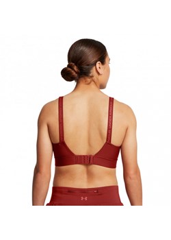 Biustonosz treningowy Under Armour UA Infinity Mid 2.0 Bra - czerwony ze sklepu Sportstylestory.com w kategorii Biustonosze - zdjęcie 175720359