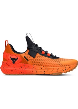 Męskie buty treningowe crossfit Under Armour Project Rock UA BSR 4 - pomarańczowe ze sklepu Sportstylestory.com w kategorii Buty sportowe męskie - zdjęcie 175720629