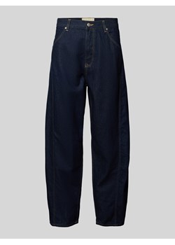 Jeansy o kroju baggy fit ze szwami działowymi ze sklepu Peek&Cloppenburg  w kategorii Jeansy męskie - zdjęcie 175721069