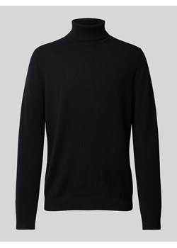 Sweter z dzianiny z golfem ze sklepu Peek&Cloppenburg  w kategorii Swetry męskie - zdjęcie 175726956