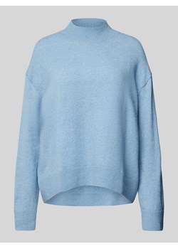 Sweter z dzianiny ze stójką ze sklepu Peek&Cloppenburg  w kategorii Swetry damskie - zdjęcie 175733745