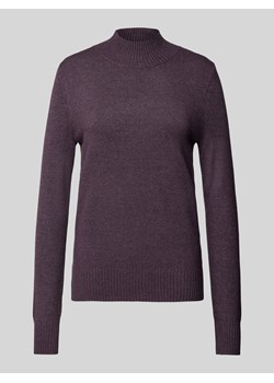 Sweter z dzianiny z prążkowanymi wykończeniami model ‘Aliv’ ze sklepu Peek&Cloppenburg  w kategorii Swetry damskie - zdjęcie 175736757