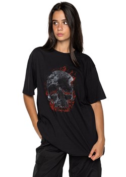 Koszulka loose fit UNDERWORLD Skull in fire ze sklepu morillo w kategorii Bluzki damskie - zdjęcie 175744739