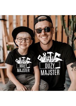 Koszulki dla taty i syna - MAŁY MAJSTER I DUŻY MAJSTER ze sklepu Time For Fashion w kategorii T-shirty męskie - zdjęcie 175745177