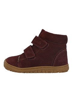Lurchi Skórzane buty &quot;Nik&quot; w kolorze czerwonym do chodzenia na boso ze sklepu Limango Polska w kategorii Buty zimowe dziecięce - zdjęcie 175746369