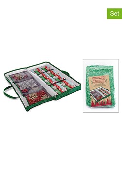 SiL Interiors Zestawy akcesoriów (2 szt) ze wzorem do pakowania prezentów - 60 x 34 x 25 ze sklepu Limango Polska w kategorii Akcesoria i przechowywanie - zdjęcie 175769005