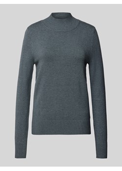 Sweter z dzianiny z prążkowanymi wykończeniami model ‘Aliv’ ze sklepu Peek&Cloppenburg  w kategorii Swetry damskie - zdjęcie 175815636