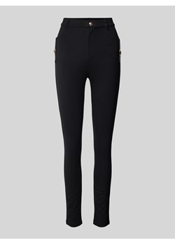 Jegginsy o kroju skinny fit z aplikacjami ze sklepu Peek&Cloppenburg  w kategorii Spodnie damskie - zdjęcie 175816336