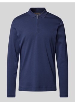 Koszulka polo z krótkim zamkiem błyskawicznym ze sklepu Peek&Cloppenburg  w kategorii T-shirty męskie - zdjęcie 175816607