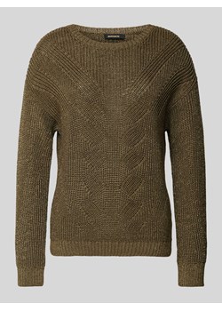 Sweter z dzianiny z efektowną przędzą ze sklepu Peek&Cloppenburg  w kategorii Swetry damskie - zdjęcie 175817139