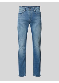 Jeansy o kroju slim fit z 5 kieszeniami ze sklepu Peek&Cloppenburg  w kategorii Jeansy męskie - zdjęcie 175817798