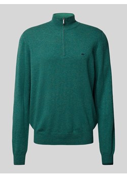 Sweter z dzianiny z kołnierzem ze sklepu Peek&Cloppenburg  w kategorii Swetry męskie - zdjęcie 175850167