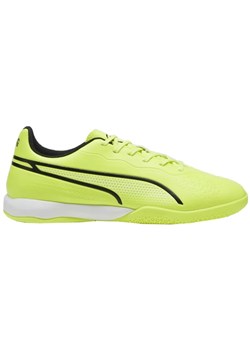 Buty piłkarskie Puma King Match It 107261 04 żółte ze sklepu ButyModne.pl w kategorii Buty sportowe męskie - zdjęcie 175851296