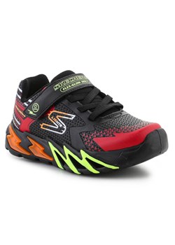 Buty Skechers S-Lights Flex-Glow Bolt Jr 400138L-BKRD ze sklepu ButyModne.pl w kategorii Buty sportowe dziecięce - zdjęcie 175851338