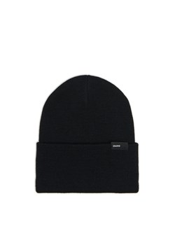 Cropp - Czarna czapka beanie - czarny ze sklepu Cropp w kategorii Czapki zimowe męskie - zdjęcie 175855136