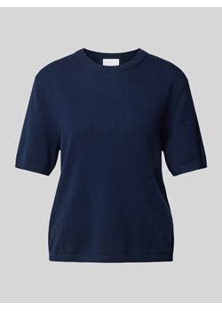 T-shirt z kaszmiru z okrągłym dekoltem ze sklepu Peek&Cloppenburg  w kategorii Bluzki damskie - zdjęcie 175858296