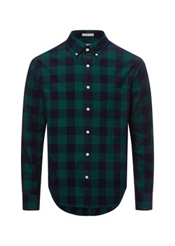 Gant Męska koszula casual Mężczyźni Regular Fit Bawełna medium stone w kratkę ze sklepu vangraaf w kategorii Koszule męskie - zdjęcie 175869958