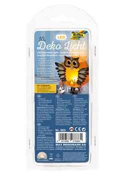 folia PAPER Dekoracyjne lampki LED (10 szt.) w kolorze białym - id: 6820538 - marki Folia Paper - 175875557 folia PAPER Dekoracyjne lampki LED (10 szt.) w kolorze białym ze sklepu Limango Polska w kategorii Oświetlenie - zdjęcie 175875557