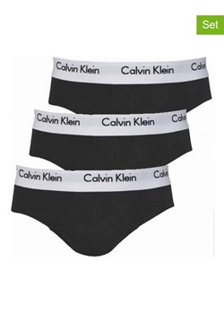 CALVIN KLEIN UNDERWEAR Slipy (3 pary) w kolorze czarnym ze sklepu Limango Polska w kategorii Majtki męskie - zdjęcie 175879017